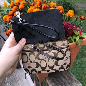 Small Coach Wallet Wristlet